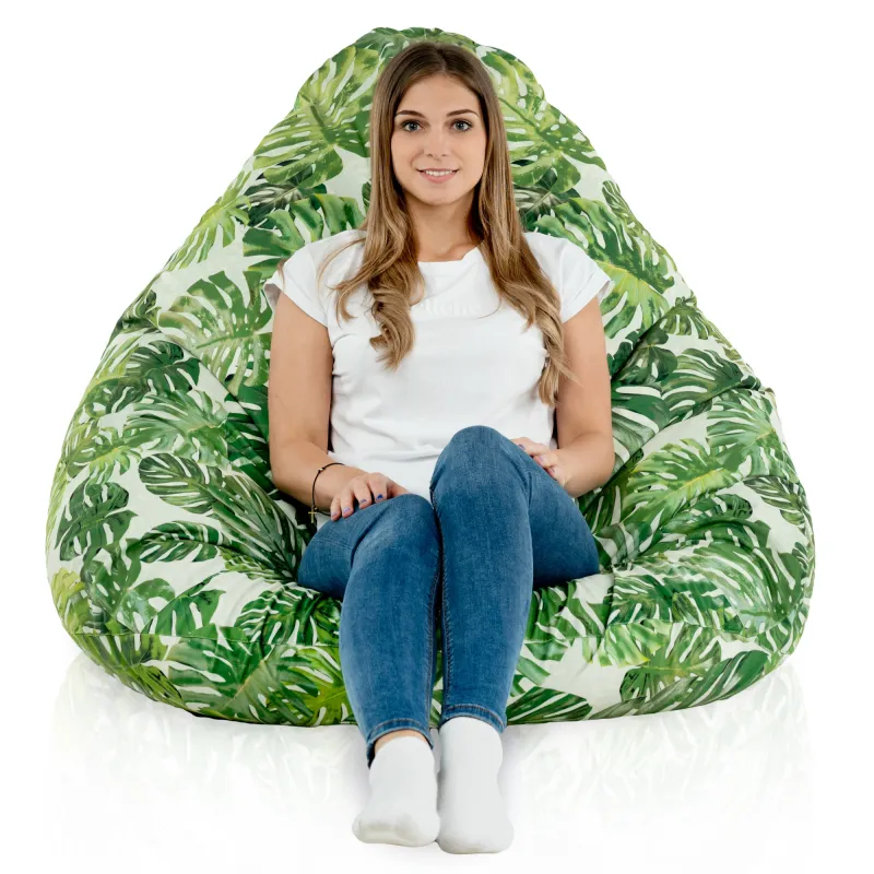 Sitzsack mit Rückenlehne XXL Drop - Outdoor Pro Garten Wasserdicht – Ansicht 90
