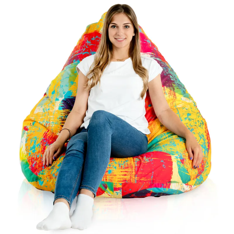 Sitzsack mit Rückenlehne XXL Drop - Outdoor Pro Garten Wasserdicht – Ansicht 63