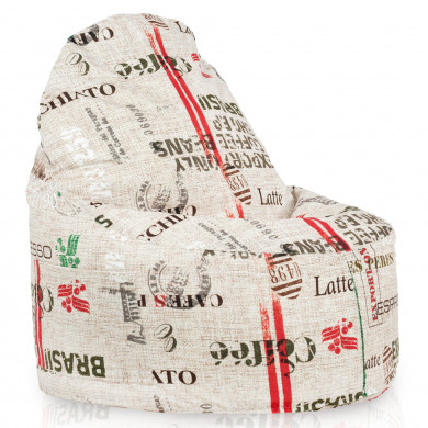 Sitzsack Sessel Porto Kaffee kids