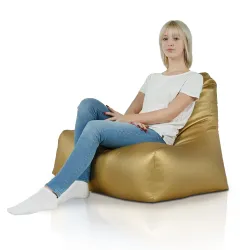 Sitzsack-Sessel mit Rückenlehne Bali - Kunstleder