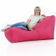 Lounge Sessel XXL Rosa Pink Plüsch