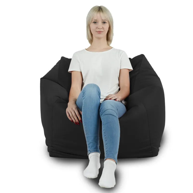 Sitzwürfel Sessel Amalfi - Soft-Velours – Ansicht 34