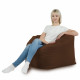 Dunkelbraun Sitzsack Sessel Amalfi
