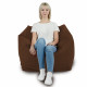 Dunkelbraun Sitzsack Sessel Amalfi