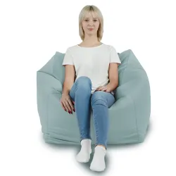 Sitzwürfel Sessel Amalfi - Soft-Velours – Ansicht 43