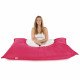 Pink Sitzkissen Groß XXL Plüsch Rosa