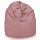Puderrosa Sitzsack XL Plüsch