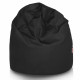 Schwarz Sitzsack XL Plüsch Modern