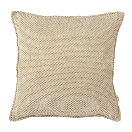Quadratisches Dekokissen 45x45 cm - Struktur-Velours Dot