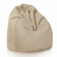Beige Dot Sitzsack