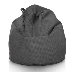 Riesensitzsack XXL für Erwachsene -Struktur-Velours Dot – Ansicht 19