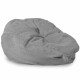 Hellgrau Dot Sitzsack XL