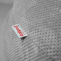 Riesensitzsack XXL für Erwachsene -Struktur-Velours Dot – Ansicht 13