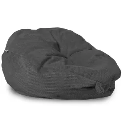 Riesensitzsack XXL für Erwachsene -Struktur-Velours Dot – Ansicht 18