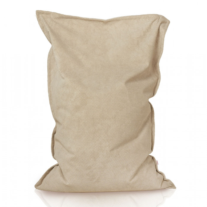beige Dot Sitzkissen Kinder XL