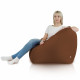 Dunkelbraun Sitzsack Sessel Outdoor Amalfi