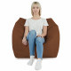Dunkelbraun Sitzsack Sessel Outdoor Amalfi