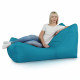 Lounge Sessel Outdoor Blau Gartenmöbel
