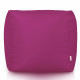 Lila Sitzhocker Outdoor Fuchsie Cubo