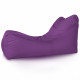 Lounge Sessel Outdoor Violett Groß