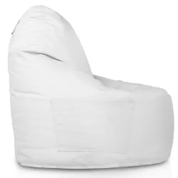 Trendiger weißer Sitzsack Porto für zeitgenössische Gartenästhetik