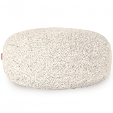 Ecru Fußbank Boucle