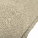 Hellbeige boucle kindersitzkissen XL
