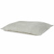 Hellgrau boucle kindersitzkissen XL