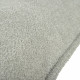 Hellgrau boucle kindersitzkissen XL