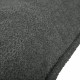 Grau boucle kindersitzkissen XL