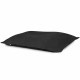 Schwarz boucle kindersitzkissen XL