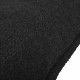 Schwarz boucle kindersitzkissen XL