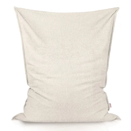 Ecru boucle kindersitzkissen XL