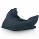 Marineblau bouclé sitzkissen XXL