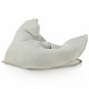 Hellgrau boucle kindersitzkissen XL