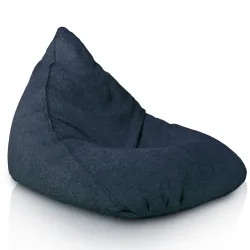 Boden-Sitzsack XL Bermuda - Teddy-Bouclé