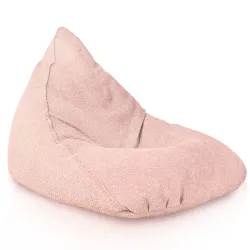 Boden-Sitzsack XL Bermuda - Teddy-Bouclé