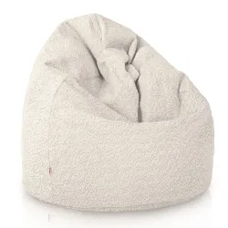 Riesensitzsack XXL für Erwachsene - Teddy-Bouclé