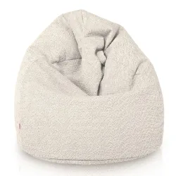 Ecru kindersitzsack l Boucle