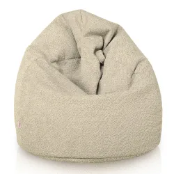 Riesensitzsack XXL für Erwachsene - Teddy-Bouclé – Ansicht 3