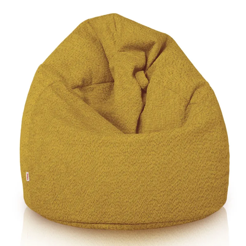 Riesensitzsack XXL für Erwachsene - Teddy-Bouclé – Ansicht 3