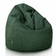 Dunkelgrün kindersitzsack l Boucle