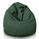 Dunkelgrün kindersitzsack l Boucle