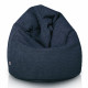 Marineblau kindersitzsack l Boucle