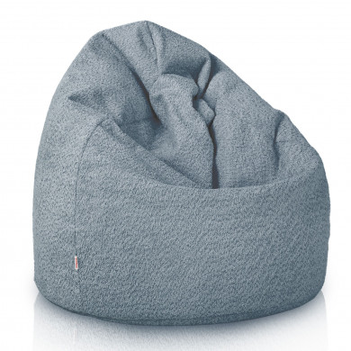 Blau sitzsack Boucle