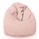 Puderrosa kindersitzsack l Boucle
