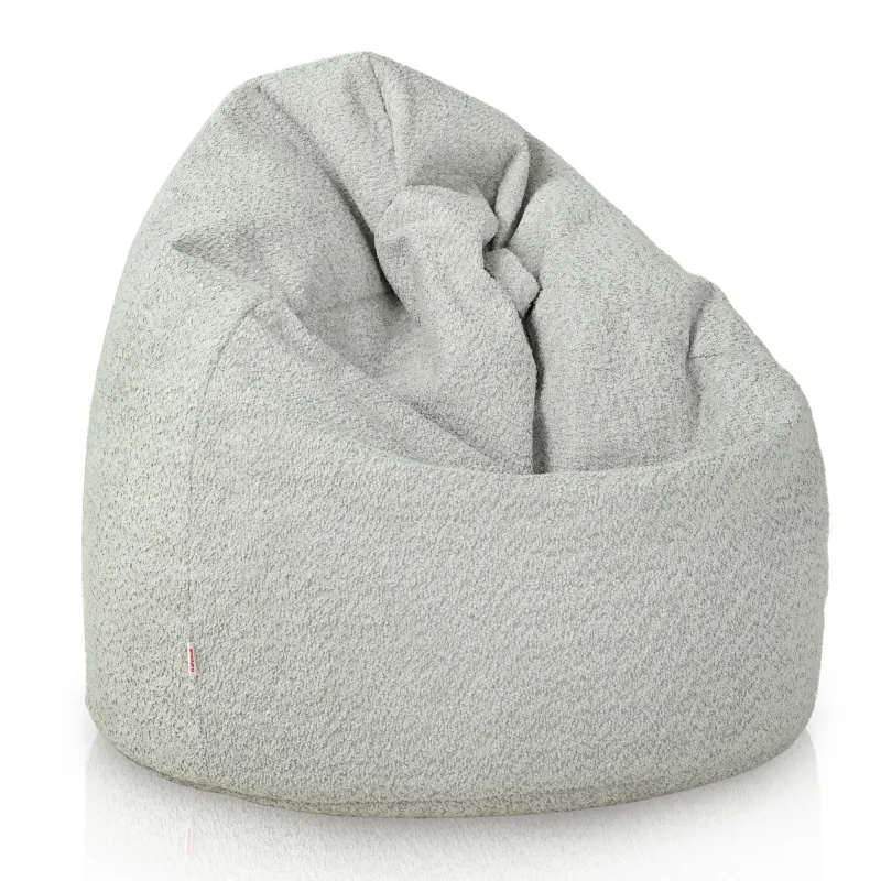 Riesensitzsack XXL für Erwachsene - Teddy-Bouclé
