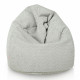 Hellgrau kindersitzsack l Boucle