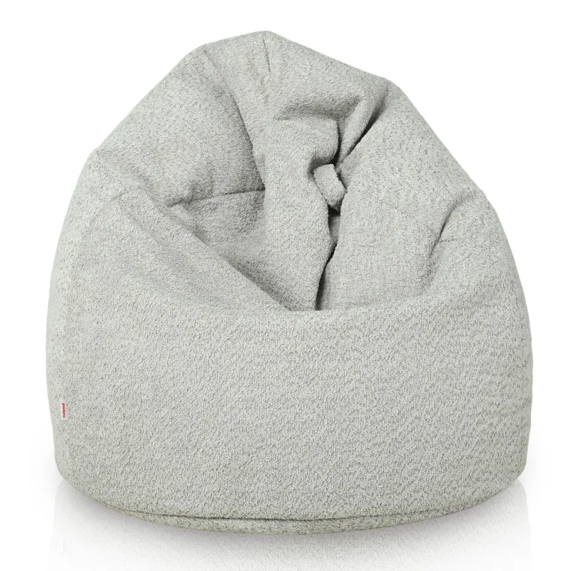 Riesensitzsack XXL für Erwachsene - Teddy-Bouclé – Ansicht 3