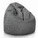 Grau sitzsack Boucle